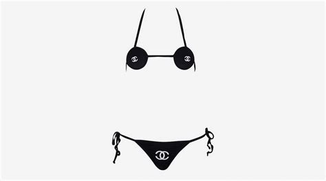 kim kardashian chanel vintage|Kim Kardashian’s Tiny Chanel Bikini Continues Her Revival Tour .